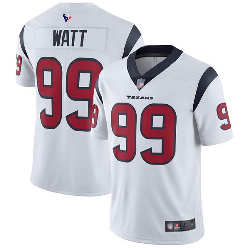 Houston Texans Limited White Men J J  Watt Road Jersey NFL Football #99 Vapor Untouchable->youth nfl jersey->Youth Jersey